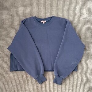 Re: Named Blue Cropped Sweatshirt